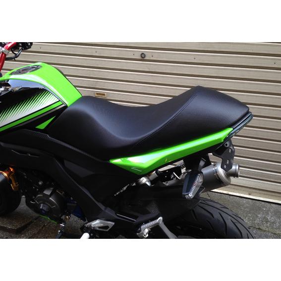 カワサキ Z125 カスタムシート シングルスタイル : KGSリバーサイド