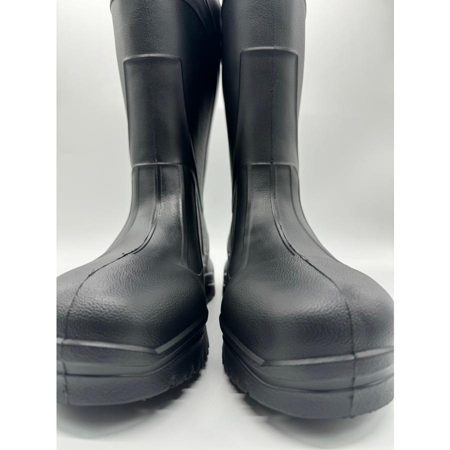 超軽量安全長靴 wingrubber RB-077 GD−JAPAN ブラック S、M、L、LL