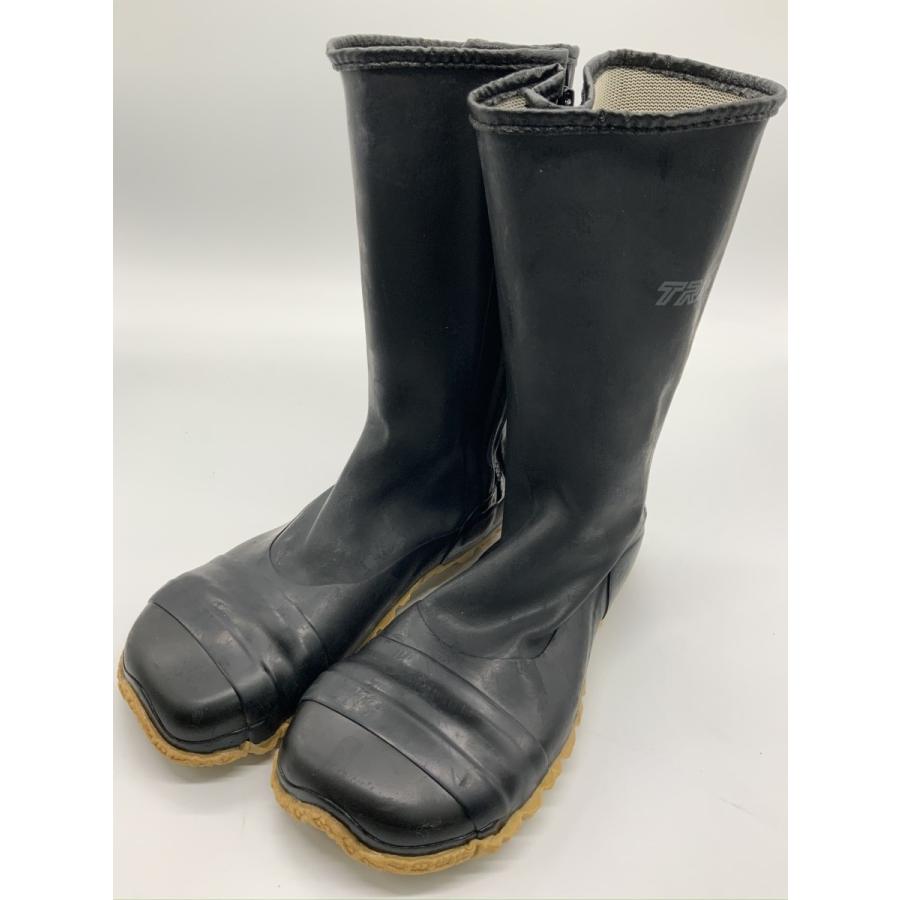 つま先保護トラクターシューズ 内部股付 黒 TRT-7 マルカツ 日本製 22