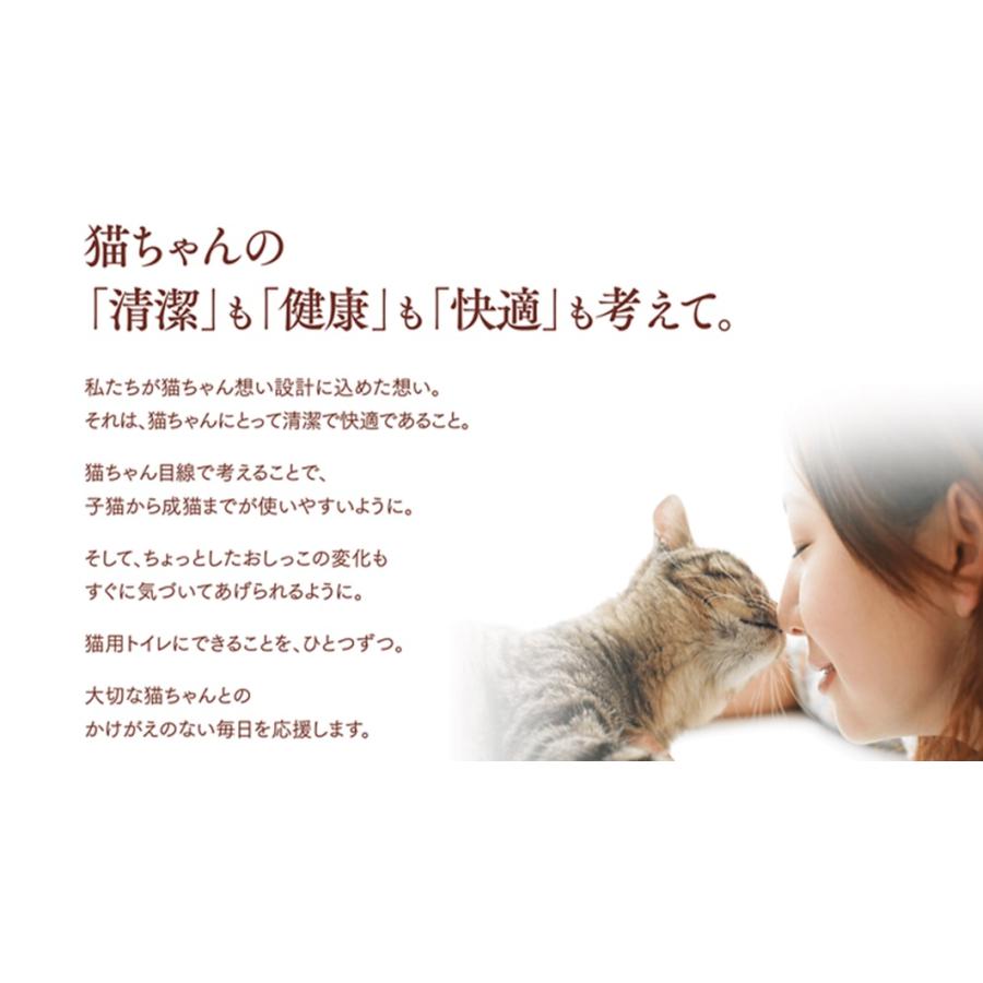 ニャンとも清潔トイレセット オープンタイプ 猫用システムトイレ