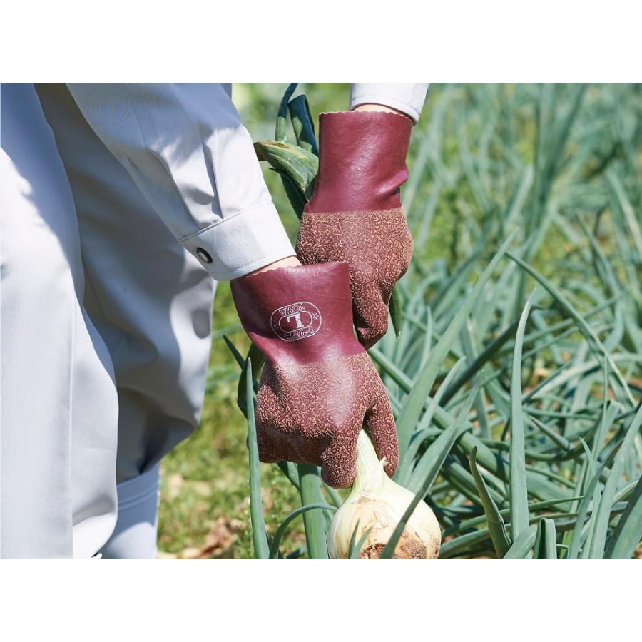 2双まで送料200円 151 トワロン 天然ゴム 手袋 S、M、L、LL フルコート