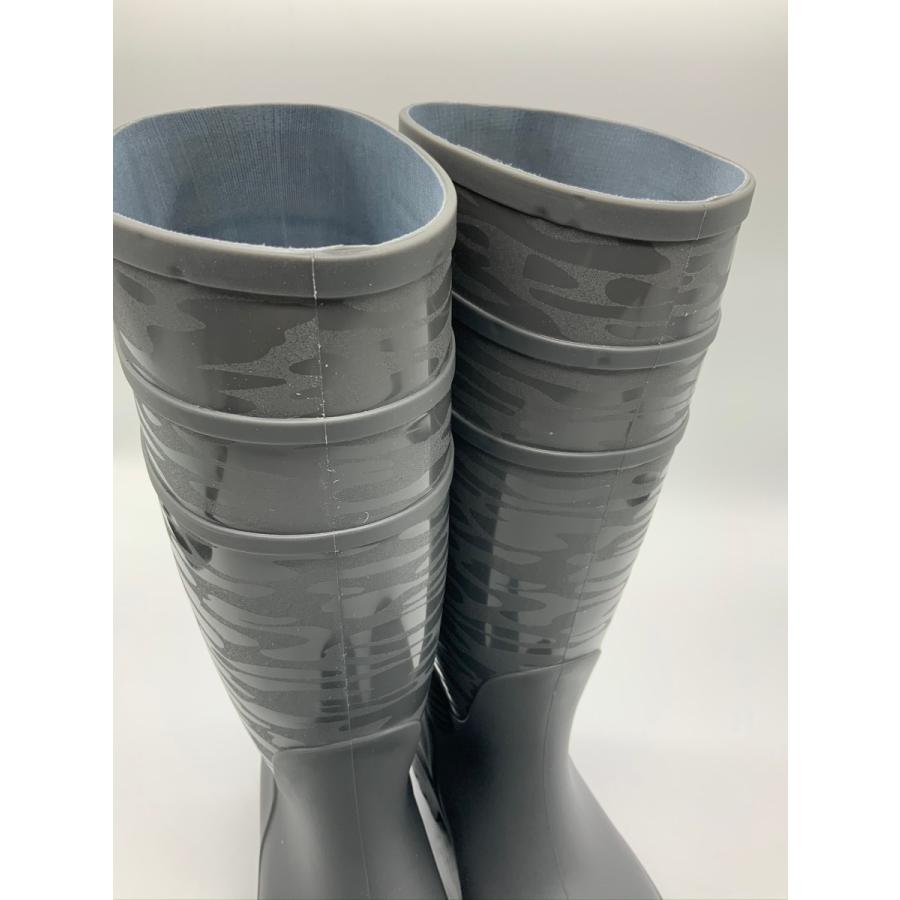 安全耐油底長靴 SZ-640 ゼブラ迷彩 グレー M、L、LL、3L セーフティ