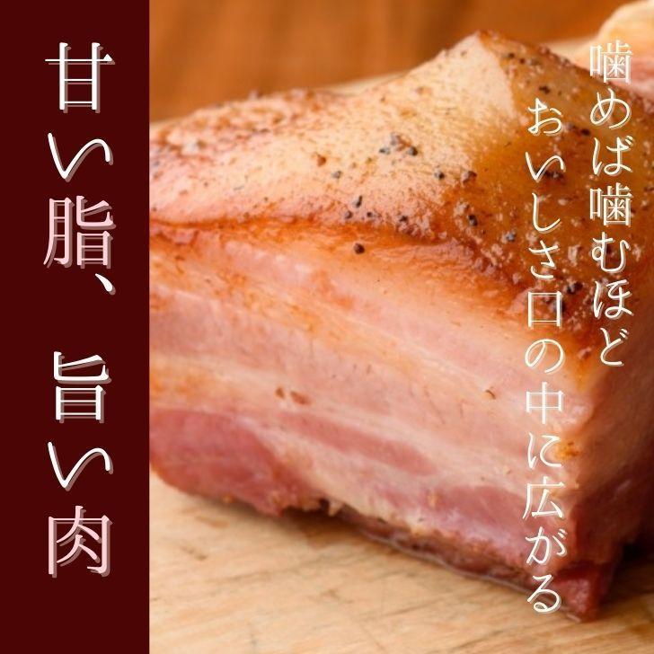 焼肉 豚肉 和 豚 もちぶた BBQ 4人前 ロース厚切り 120g×4枚 バラ焼肉用 400g バラベーコン 骨 付き 豚肉 美味しい 豚肉 国産 豚肉 冷凍 焼肉 豚肉 冷凍 新潟県｜kgtomioka｜12