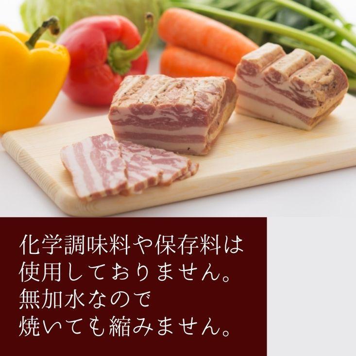 父の日 プレゼント 2024 和豚 もちぶた ベーコン ブロック 国産 豚肉 600g 冷凍食品 豚 焼肉 BBQ つまみ 酒の肴 おかず 新潟県 ギフト バーベキュー 食材｜kgtomioka｜11