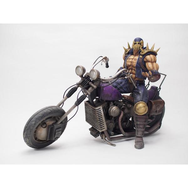 【予約品】CCP ソフビ製 北斗の拳 北斗究極造形第二弾 ジャギ&バイクセット 劇中版(24960円)