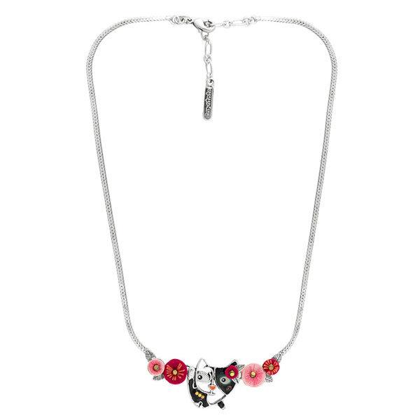 TARATATA タラタタ◇Chat-va bien ネックレス◇桜と猫のモチーフ