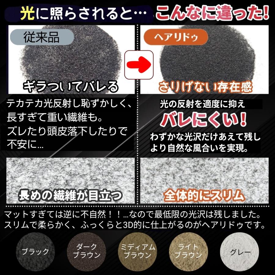 増毛パウダー 詰め替え容器付 薄毛ヘアパウダー ふりかけ 粉 ヘア