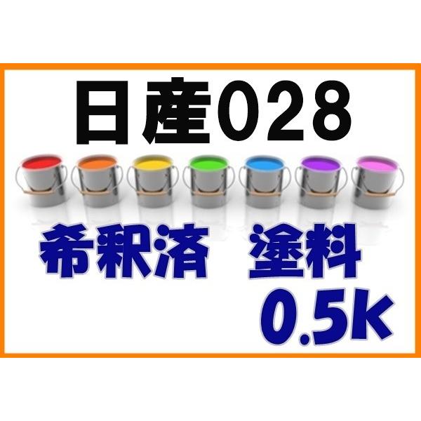 日産028 塗料 希釈済 グレーm カラーナンバー カラーコード 028 N028 Kh企画 通販 Yahoo ショッピング