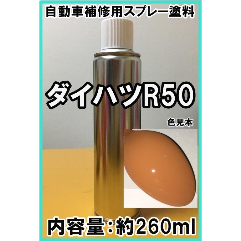 ダイハツr50 スプレー 塗料 サンセットオレンジ エッセ カラーナンバー カラーコード R50 シリコンオフ 脱脂剤 付き Spdr50 Kh企画 通販 Yahoo ショッピング