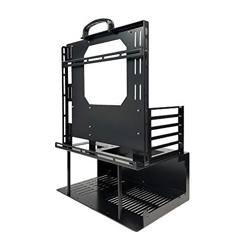 長尾製作所 オープンフレーム ver.micro-ATX 5インチ 360mm 片側止めとなります 仕様 対応ドライブ 2台/3 1台 拡張スロット数 5スロット