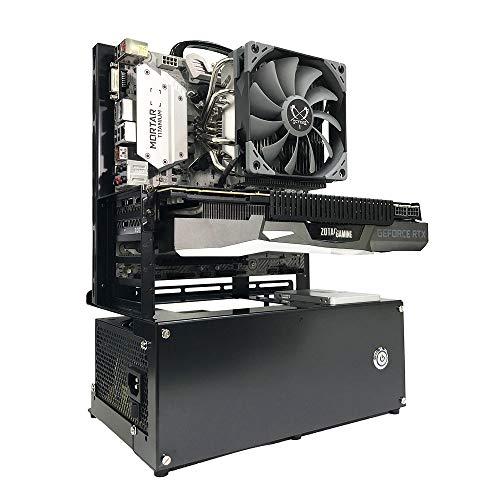 長尾製作所 オープンフレーム ver.micro-ATX 5インチ 360mm 片側止めとなります 仕様 対応ドライブ 2台/3 1台 拡張スロット数 5スロット