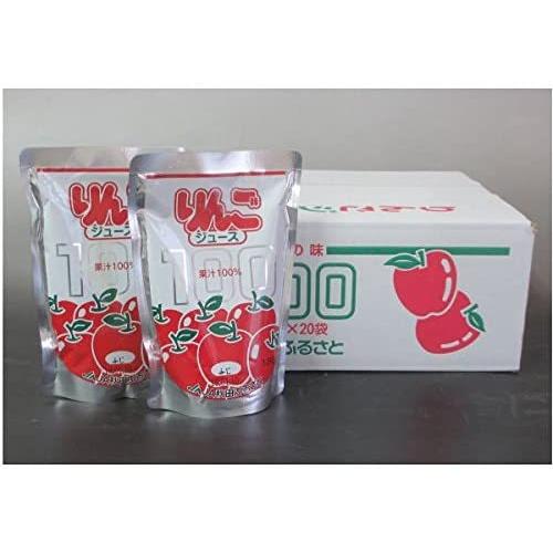 JA秋田ふるさと　農協　増田町　果汁１００％　りんごジュース １８０ｇ×２０個（1ボール）　アップルジュース 秋田　賞味期限が近いため割引 | 