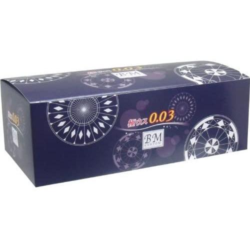 中西ゴム 業務用コンドーム　極ウス　０．０３ｍｍ　ＢＭカスタム　１４４個入 | 