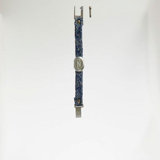 Zaoral（ザオラル）リカバリー・α（アルファ）バンド NV/SI（ネイビー/シルバー） B25021 | Cronos | 05