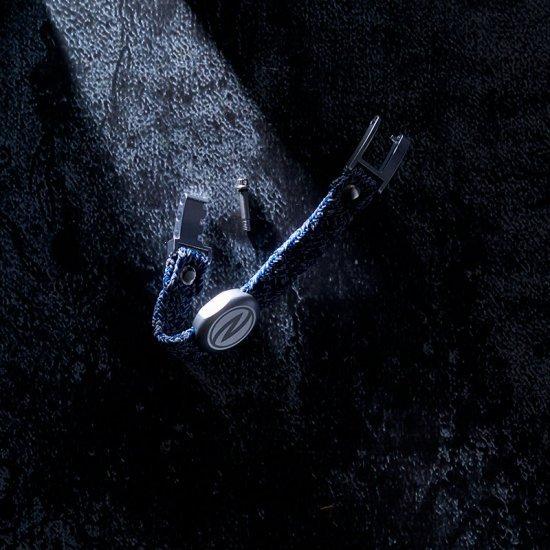 Zaoral（ザオラル）リカバリー・α（アルファ）バンド NV/SI（ネイビー/シルバー） B25021 | Cronos | 09