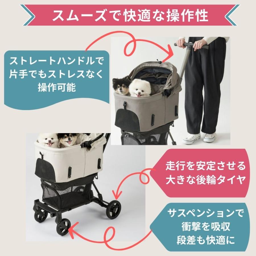 AIRBUGGY WIZ X ペットカート ホワイト AIRBUGGY WIZ X PEARL WHITE エアバギー ウィズエックス 犬 カート