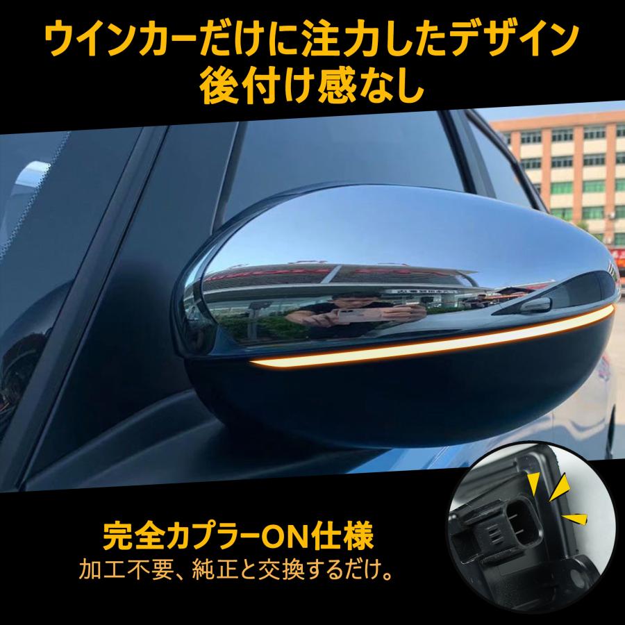 ホンダ HONDA フィット 4代目 GR/GS系 シーケンシャルドアミラーキット