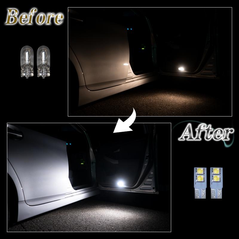 LED ルームランプ プリウス 30系 前期 後期 ZVW30 バルブ ホワイト