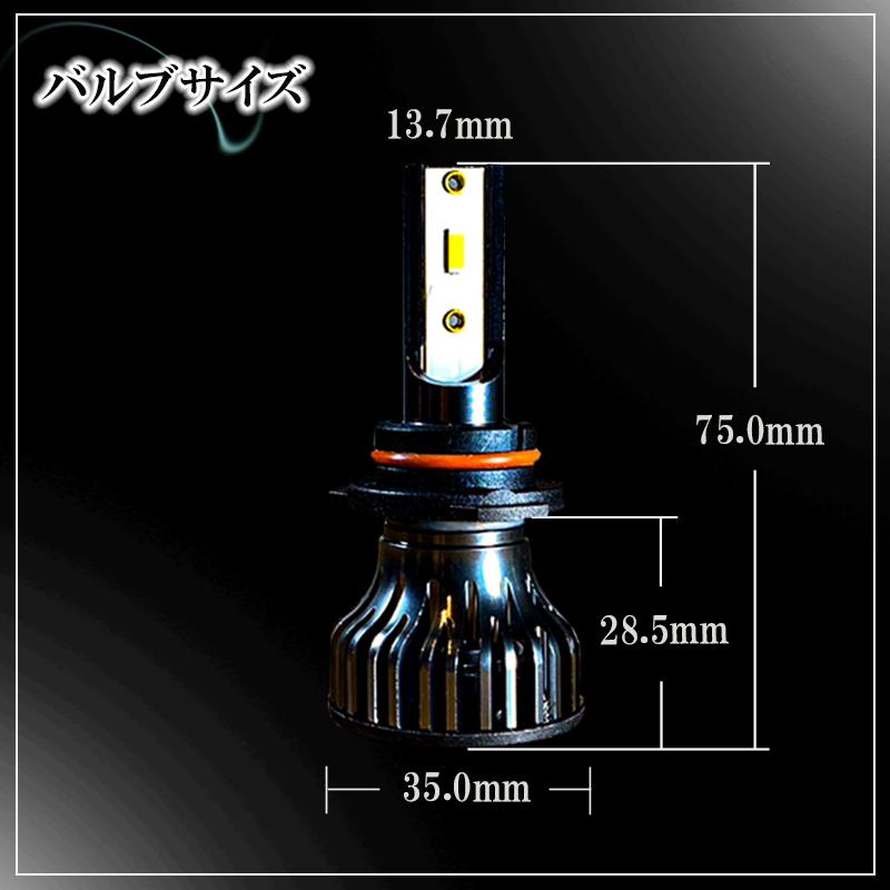 LEDフォグランプ ホワイト HB4 LED バルブ 車検対応 白色 後付け 交換 フォグ 冷却ファン搭載 １年保証｜ki-gift-store｜09