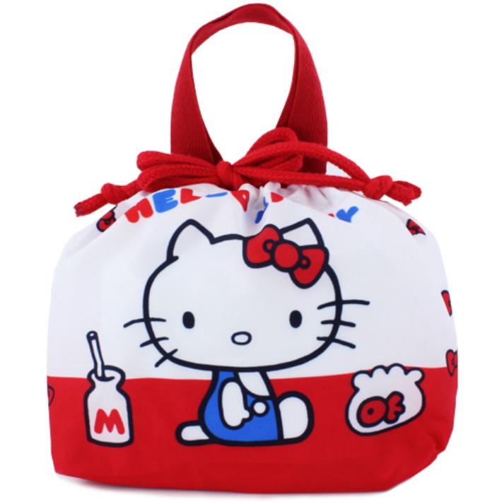 ネコポス対応 サンリオ ハローキティ ランチ巾着 キティちゃん かわいい おしゃれ キャラクター グッズ Ki Lei Ya 通販 Yahoo ショッピング