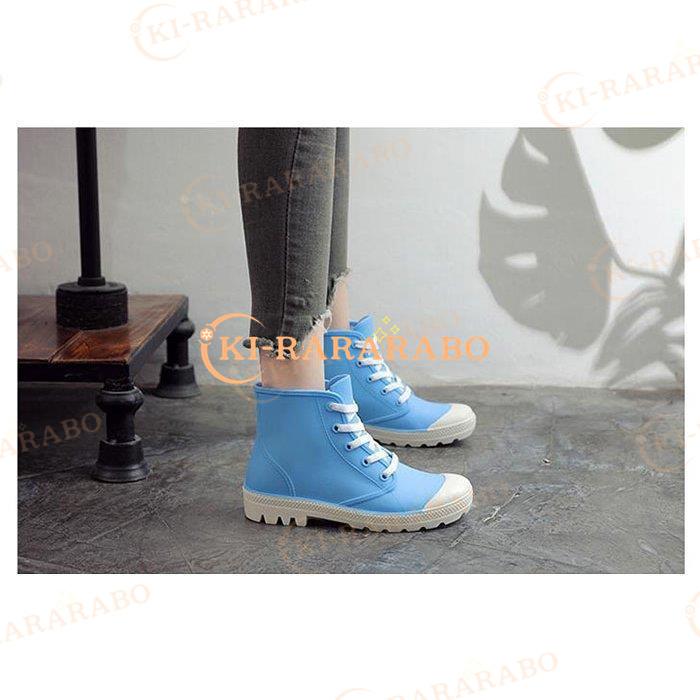 史上最も激安 ベビーシューズ レインブーツ レディース ショートブーツ 雨靴 おしゃれ レディースレインブーツレインブーツ おしゃれ大きいサイズショート雨靴レインシューズ編み上げシューズ Www Threeriversofs Com