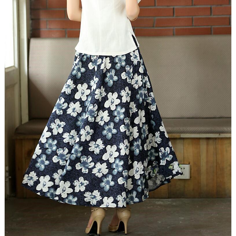 レディース スカート マキシスカート ロングスカート ボヘミアン