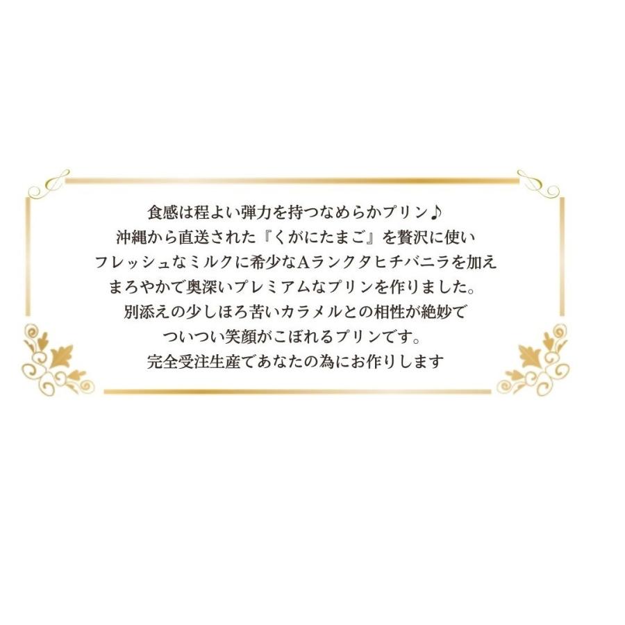 プリン　お取り寄せプリン　Premium黄金たまごプリン（1個入BOX×10）｜kian-store15｜04