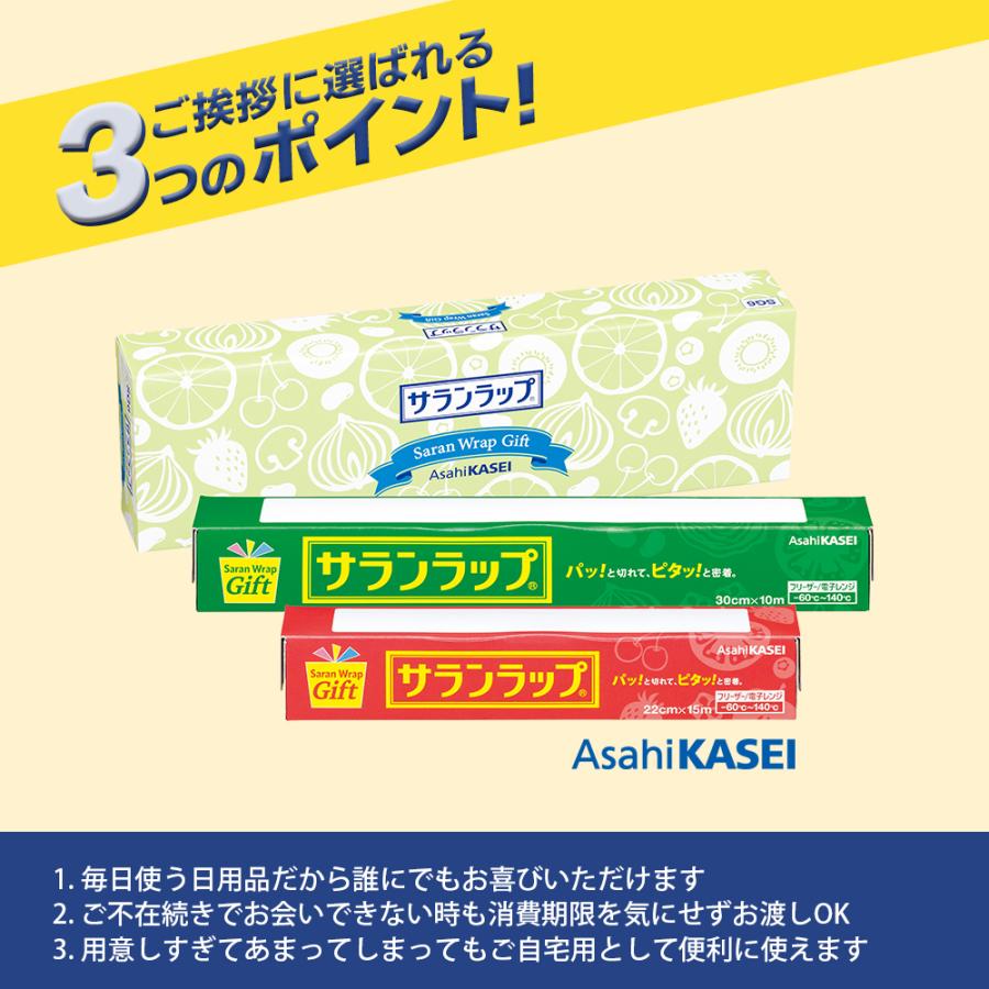 サランラップ ギフトセット6 SG6 のし風包装 ネコ柄 引越し 挨拶 粗品