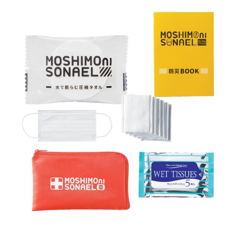 丸辰 モシモニソナエル 防災15点セット 非常用持ち出しセット 避難