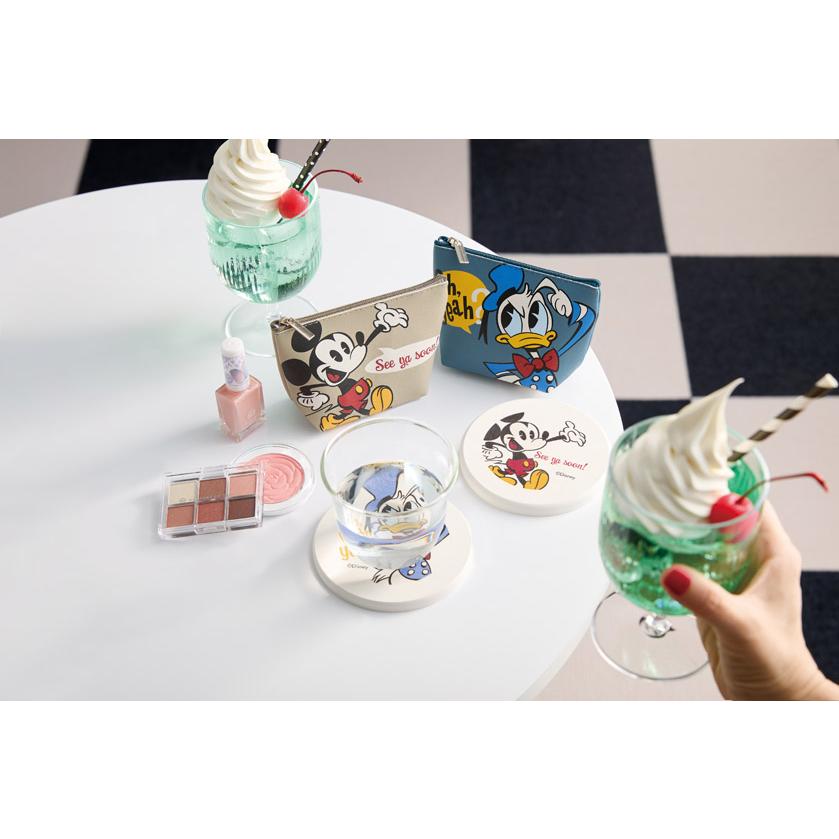 40個セット ミッキー\u0026ドナルド 珪藻土コースター キッチン キャラクター ギフト プレゼント ディズニー おしゃれ 景品 粗品 ノベルティの画像