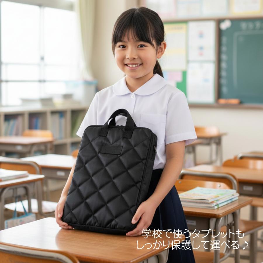 72個セット】キルティング モバイルバッグ 多ポケット タブレット A4