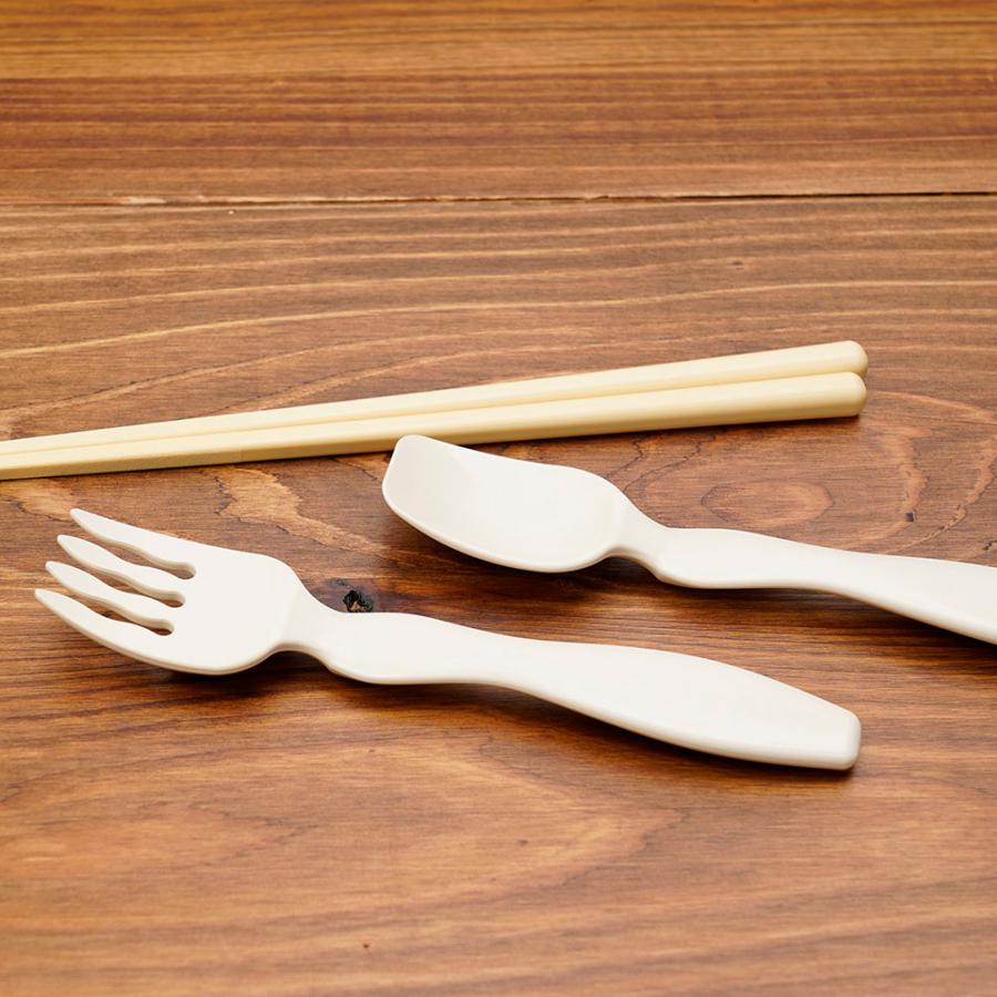 mii トリオカトラリーセット 子供用 お弁当 箸 スプーン フォーク 3点