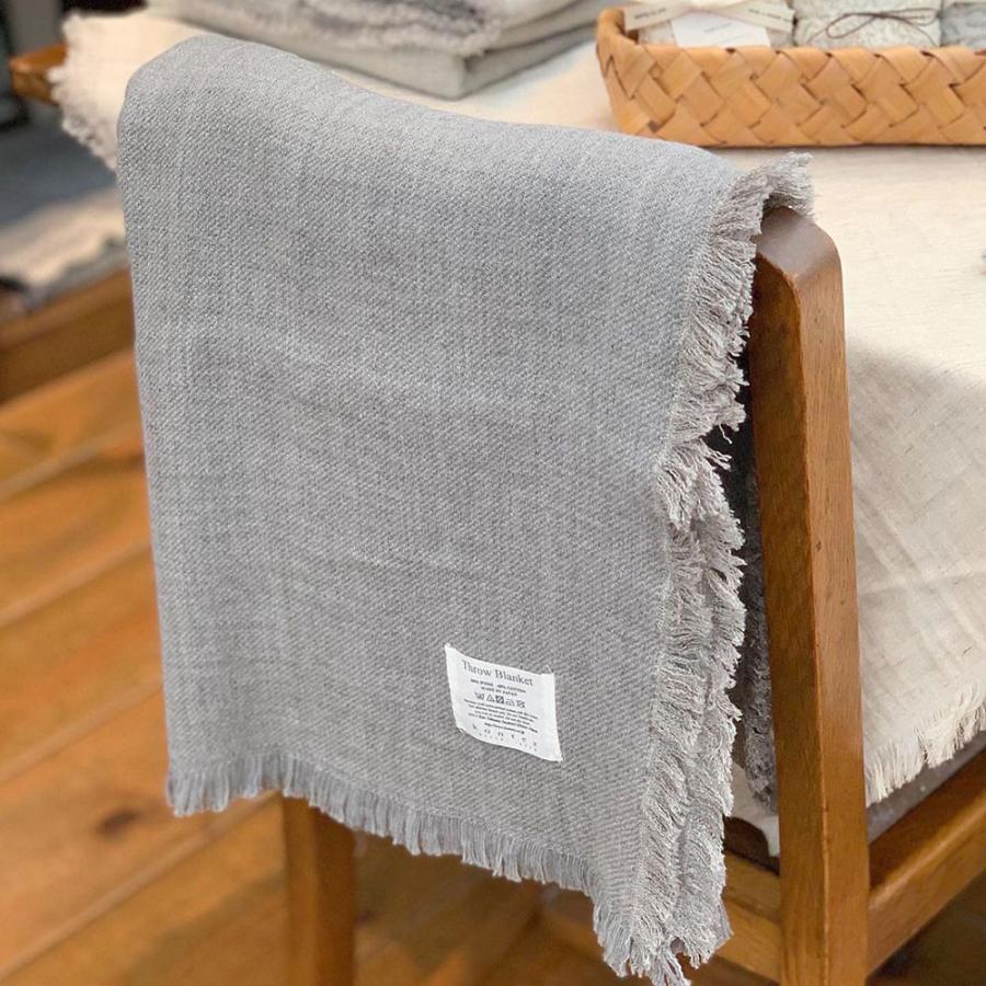 kontex（コンテックス） コットンウールブランケット 膝掛け ショール