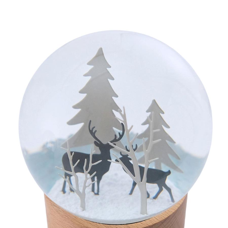 スノードーム 北欧 ガラスドーム インテリア 置物 オブジェ 卓上