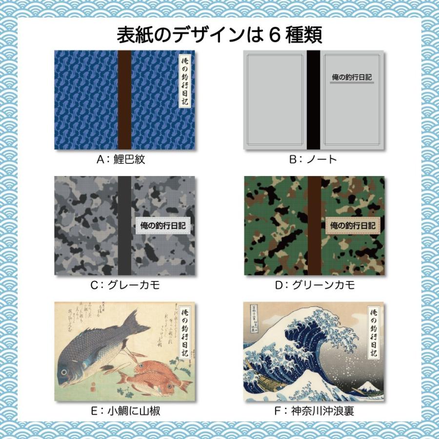 俺の釣行日記 文字 写真入れ オリジナル釣りノート Yc 0007 小ロット オリジナル印刷 きばる 通販 Yahoo ショッピング