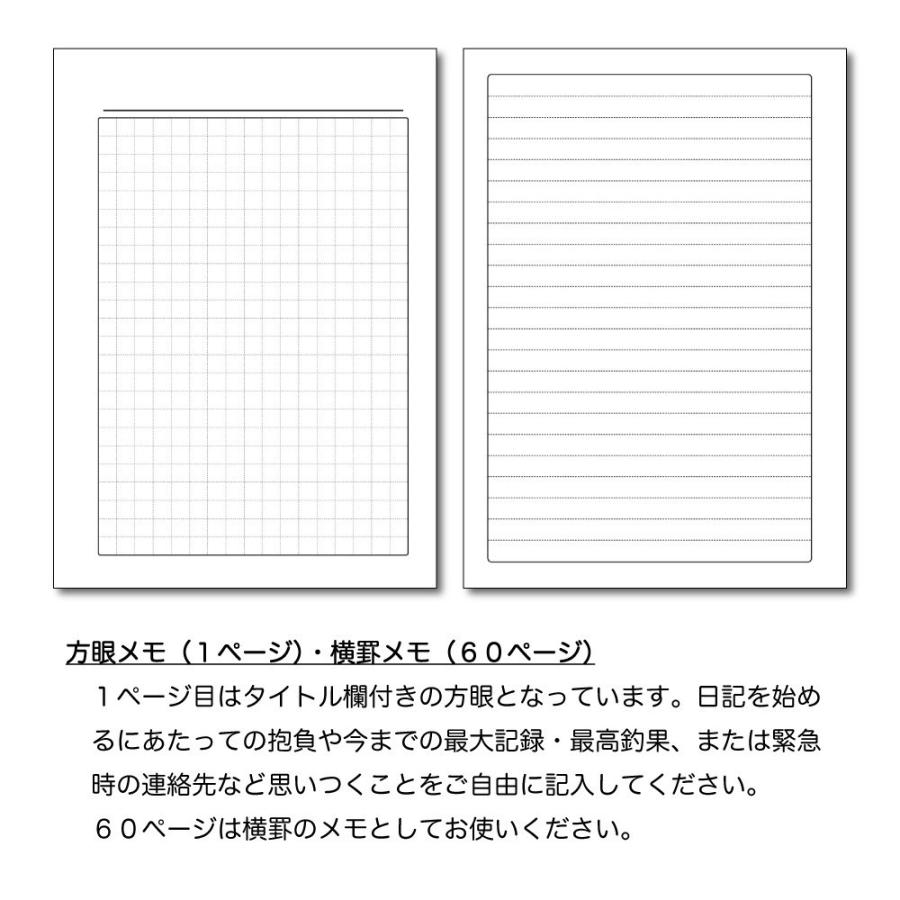 俺の釣行日記 文字 写真入れ オリジナル釣りノート Yc 0007 小ロット オリジナル印刷 きばる 通販 Yahoo ショッピング