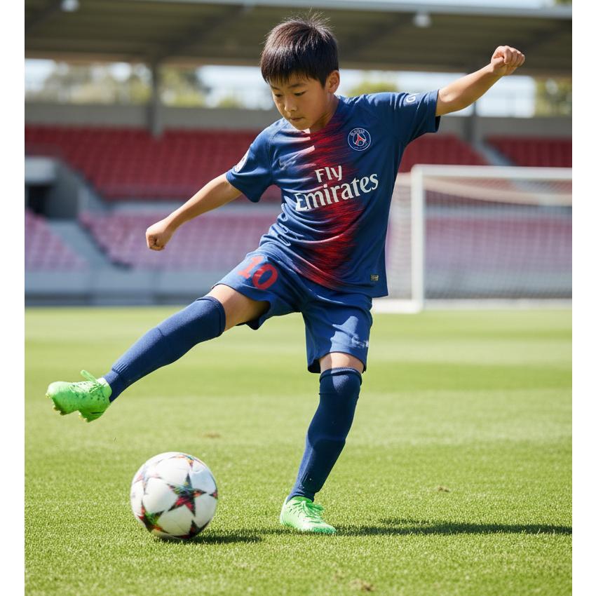 ネイマール ユニフォーム 紺 ソックス別売 子供用 サッカー