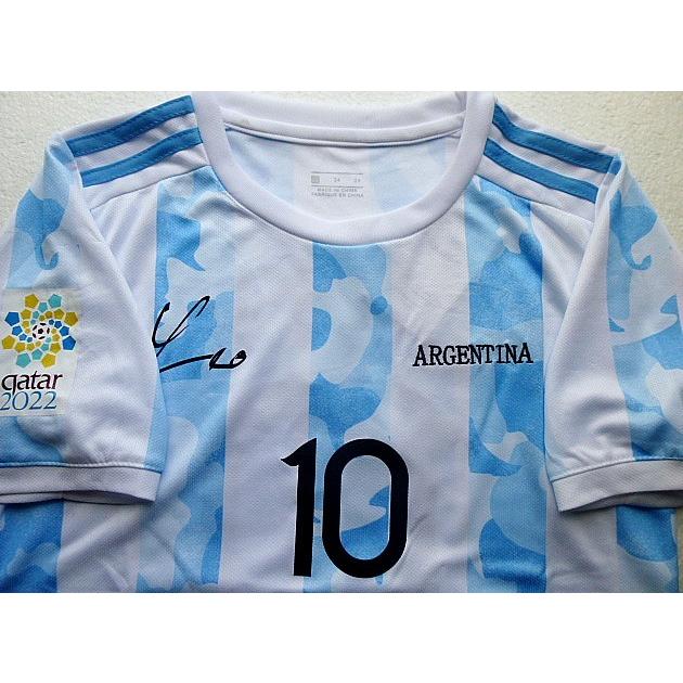 メッシ アルゼンチン代表 ユニフォ ーム ソックス別売り カタール22仕様 1st 130 160サイズ 子供用 サッカー 103 ももたろうスポーツストアヤフー店 通販 Yahoo ショッピング