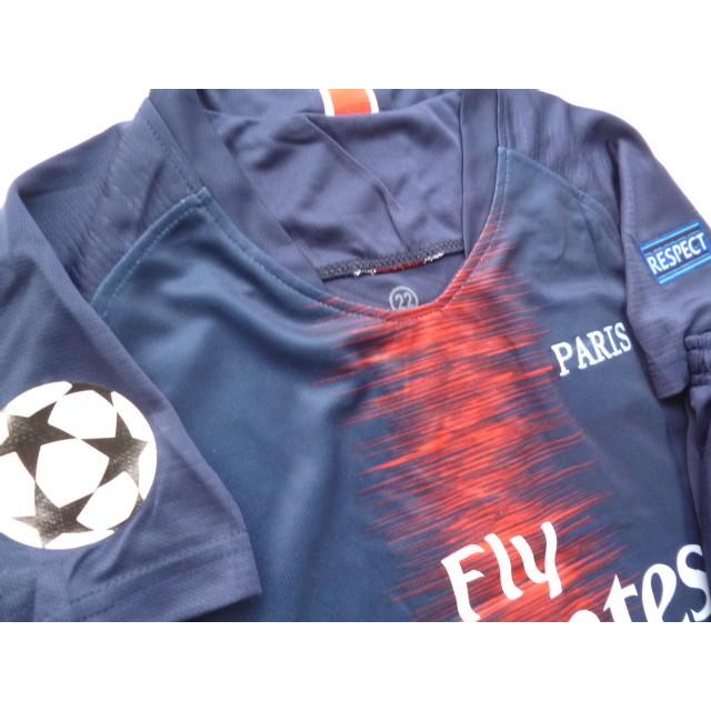 エムバペ ユニフォーム 18/19 home 紺 サッカー 130〜160サイズ 子供用