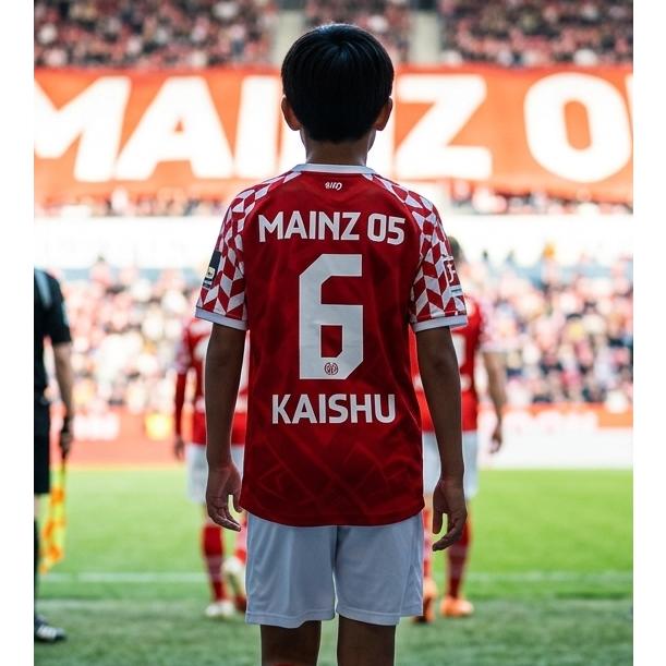 佐野海舟 ユニフォーム マインツ 140〜160 ソックスなし 子供用 日本