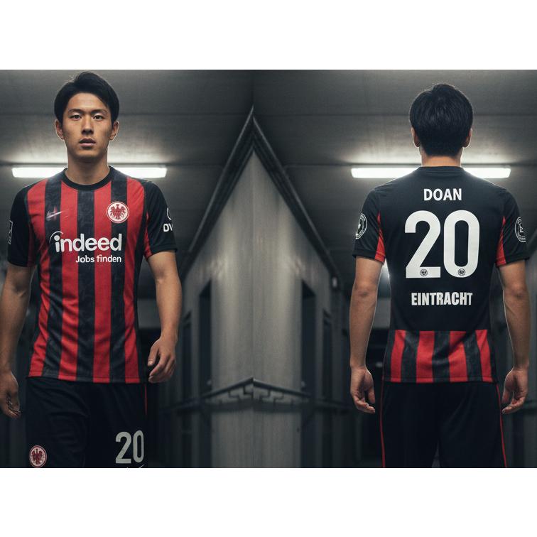 堂安律 ユニフォ ーム 大人サイズ フランクフルト 受注生産品 新品タグ