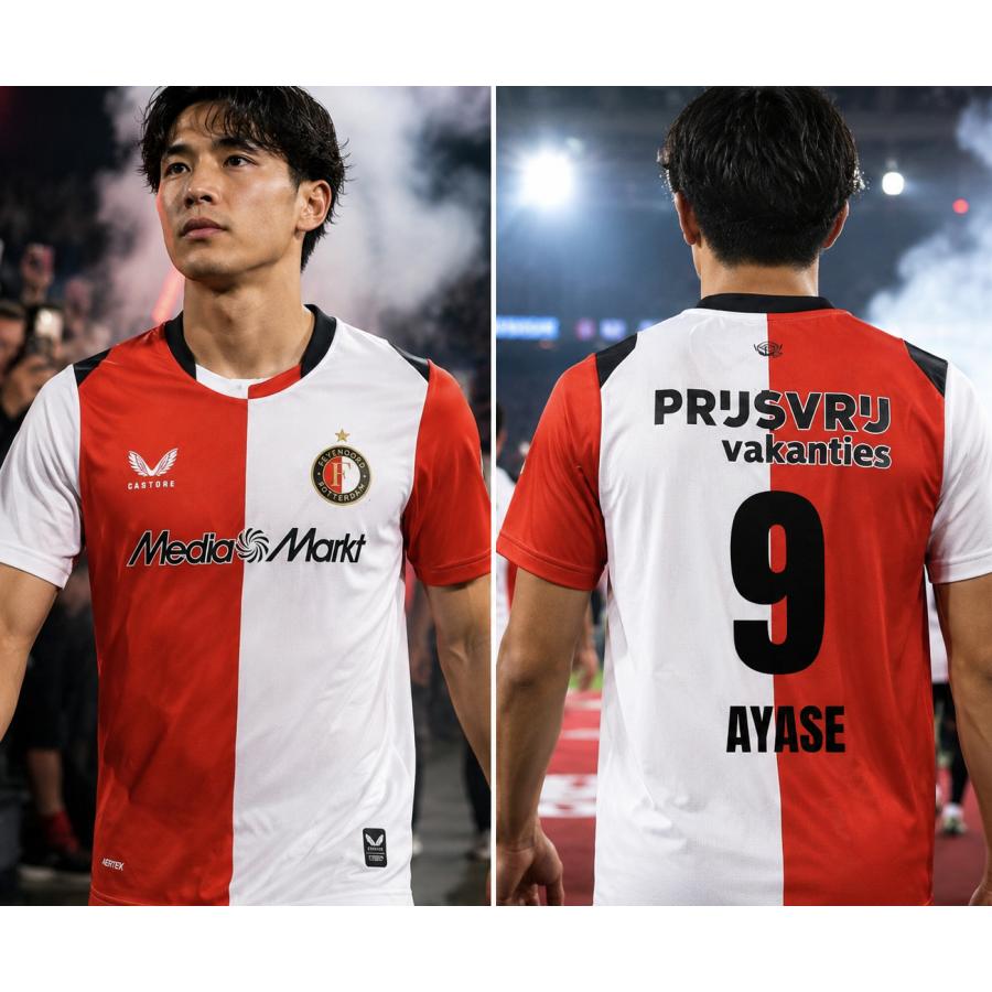 kappa フェイエノールト　ユニホーム　US XLサイズ　未開封品 上田綺世 ユニフォ ーム フェイエノールト S/M/L/XL 新品タグ付き KIMO