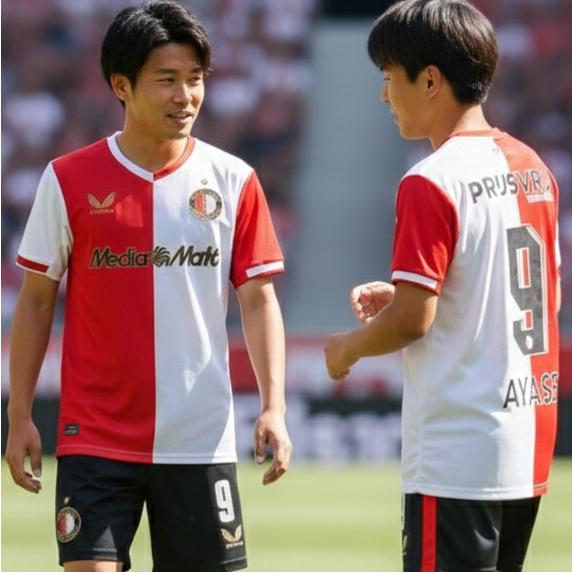 上田綺世 ユニフォ ーム 大人サイズ フェイエノールト S/M/L 受注生産