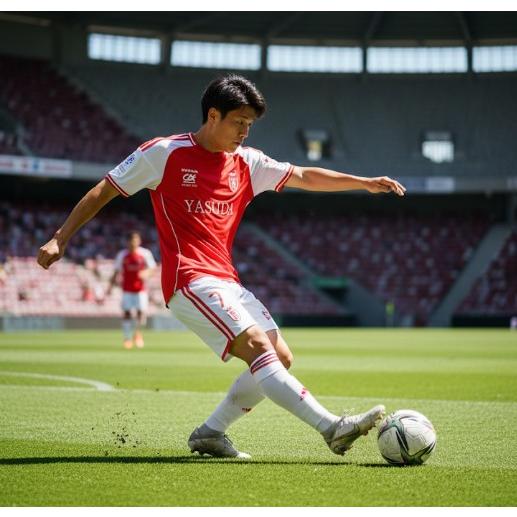 伊東純也 ユニフォーム 要写真確認 スタッドランス デザイン変更有