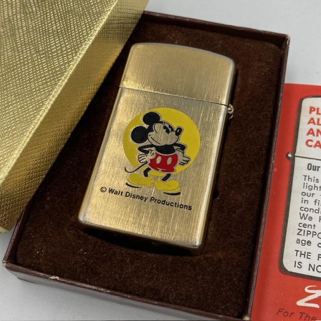 ZIPPO（ジッポー） ライター 1976年 ディズニー ミッキーマウス