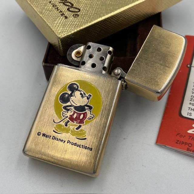 ZIPPO（ジッポー） ライター 1976年 ディズニー ミッキーマウス