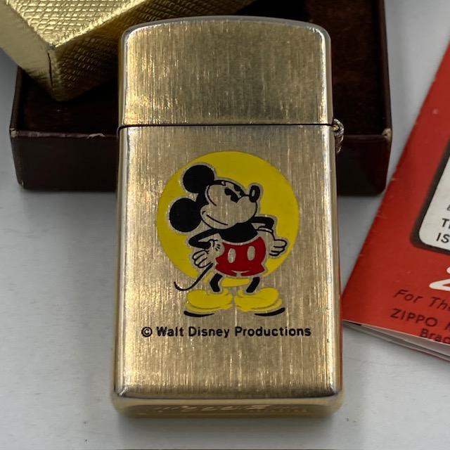 ZIPPO（ジッポー） ライター 1976年 ディズニー ミッキーマウス