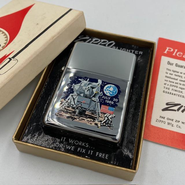 未使用】Zippo（ジッポ）1969 ムーンランディング 月面着陸アポロ11号 