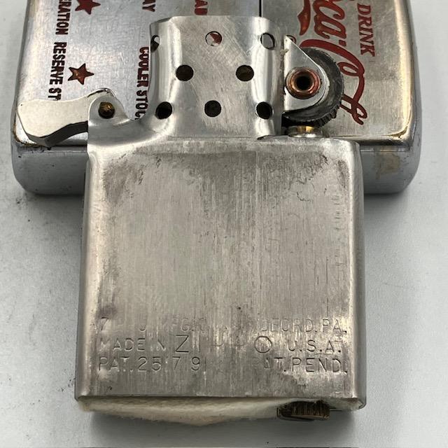 ZIPPO（ジッポー） ライター 1955〜1956年 コカ・コーラ 希少な