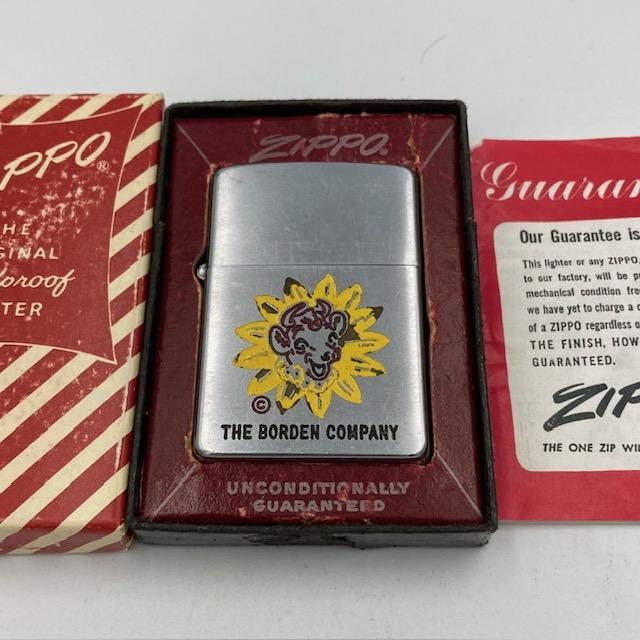 ZIPPO（ジッポー） ライター 人気図柄 1955年〜1956年 ボーデン THE